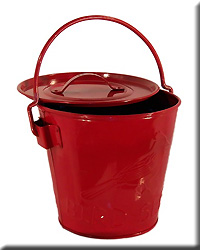 Seed Bucket Red 15 Quart