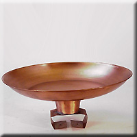 COPPER BIRD BATH