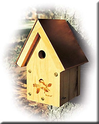 Coppertop Chick Wren House