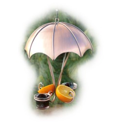 ORIOLE FEEDER BRUSHED COPPER
