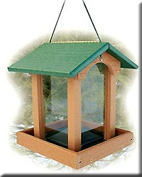 TALL HOPPER FEEDER 9LB CAP