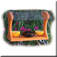ORIOLE FEEDER FRUIT AND JELLY FEEDER