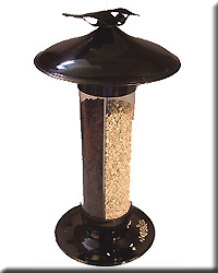 BLACK NICKEL DROP FEEDER